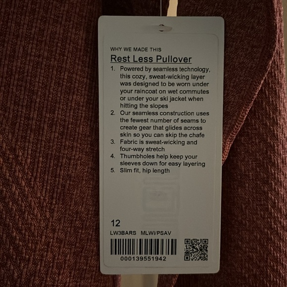 𝐑𝐞𝐬𝐭 𝐋𝐞𝐬𝐬 𝐏𝐮𝐥𝐥𝐨𝐯𝐞𝐫 𝐋𝐮𝐥𝐮𝐥𝐞𝐦𝐨𝐧 🍋 - Picture 2 of 4